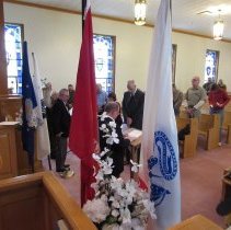 Invocation by Jeff Cionni of Wellsburg Elks Lodge.